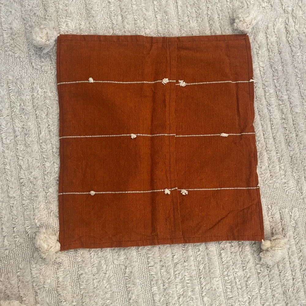 Oaxacan Hand Made Throw Pillow Cover